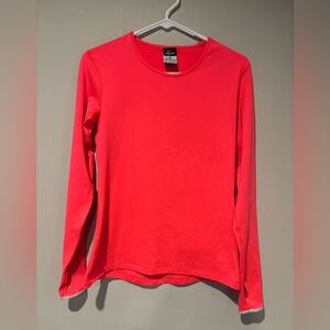 Nike Pro Hyperwarm Long Sleeve Training Neon Pink Top